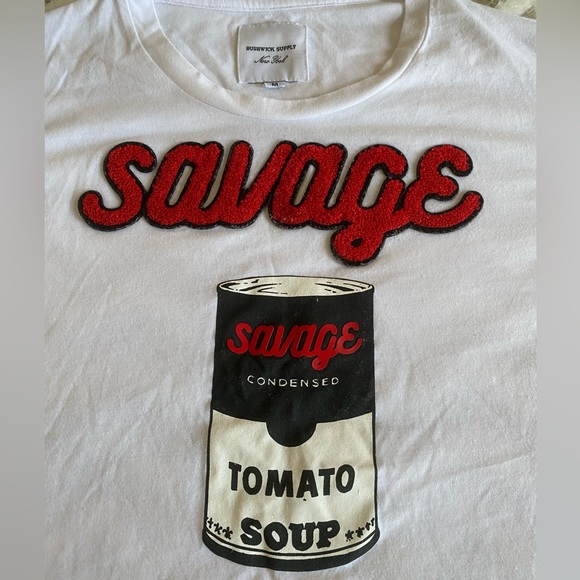 Bushwick Supply New York Savage
Tomato Soup T Shirt Unisex Size M - Picture 4 of 5